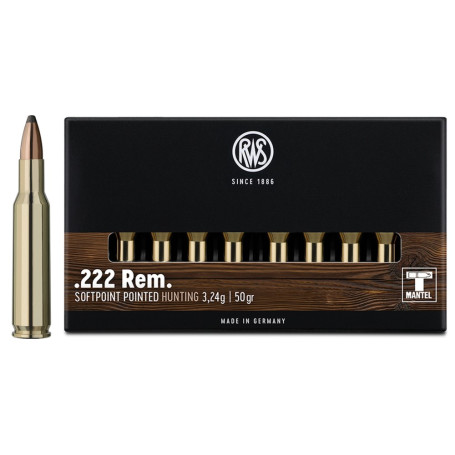 RWS .222 Rem TMS 3.24 g