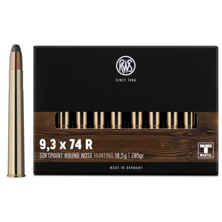 RWS 9.3x74 R TMR 18.5 g