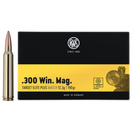 RWS .300 Win Mag Target Elite Plus 12.3g