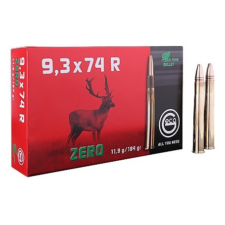 Geco 9.3x74 R Zero 11.9 g 184 gr