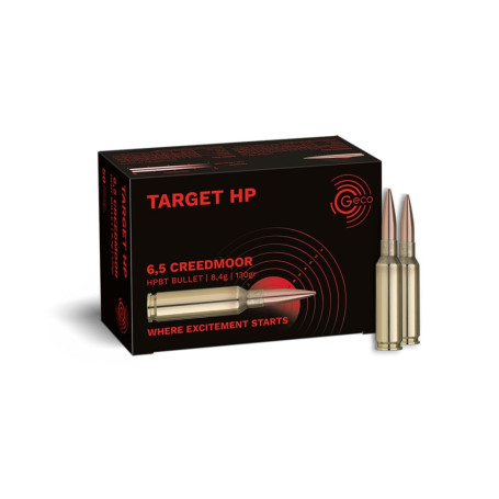 Geco 6.5 Creedmoor Target HP 8.4 g 130gr