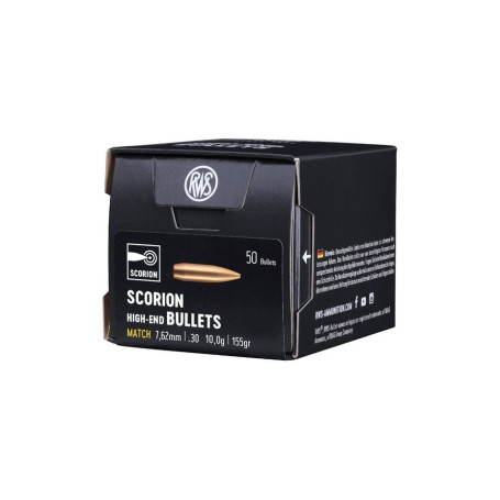RWS .30 / .308 Scorion 10.0 g 155 gr