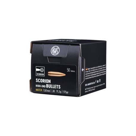 RWS .30 / .308 Scorion 11.3 g 175 gr
