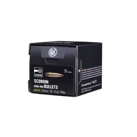 RWS .30 / .308 Scorion 12.3 g 190 gr