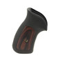 Ruger GP100 Rubber Grips with Rosewood
