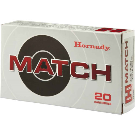 Hornady Match .308 Win 168 gr BTHP
