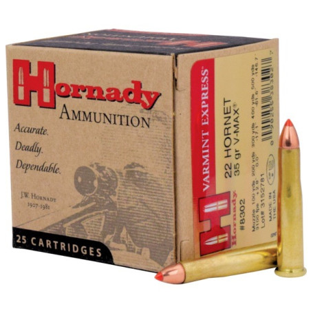Hornady .22 Hornet 35 gr V-MAX