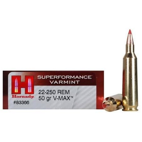 Hornady .22-250 Rem  50 gr V-MAX