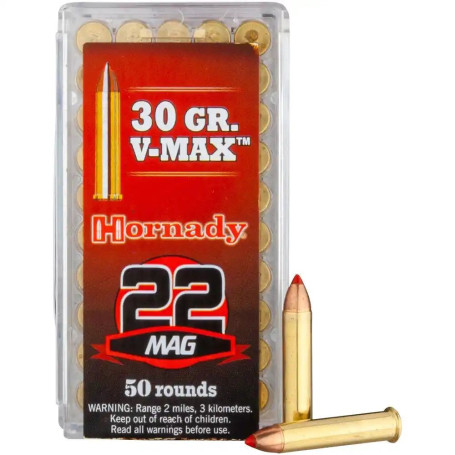 Hornady .22 WMR V-Max 30 gr 1.9 g