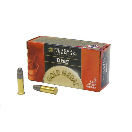 Federal Goldmedal Target .22lr 40 gr LRN