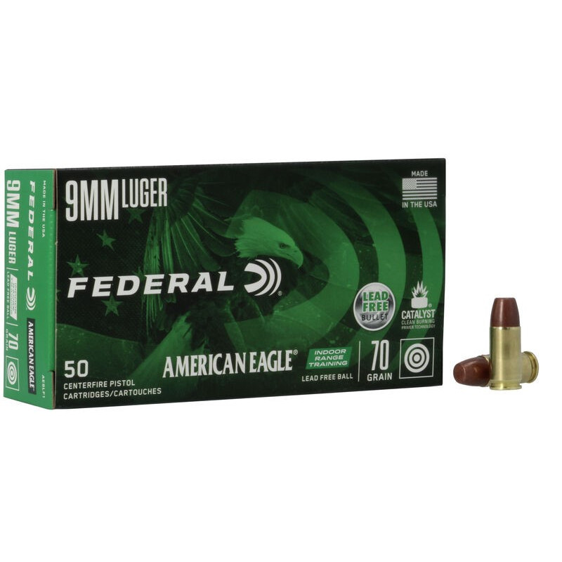 Federal 9 mm Indoor Range Training FMJ