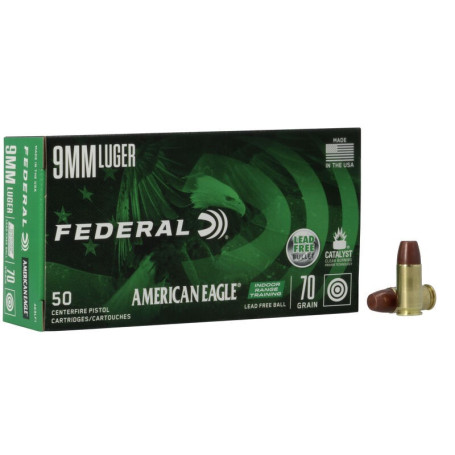 Federal 9 mm Indoor Range Training FMJ