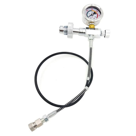 Hochdruck Füllschlauch mit Manometer