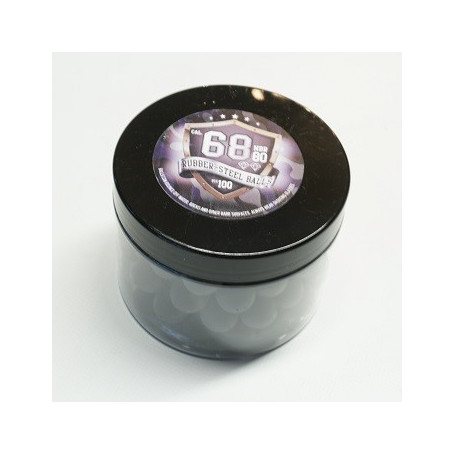 Rubber-Steel Balls T4E Cal .68