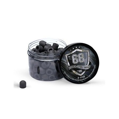 Rubber-Steel Pellets T4E Cal .68