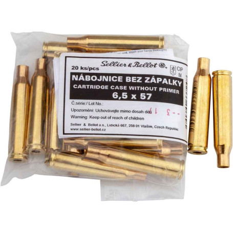 S&B Hülsen 6.5x57