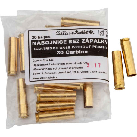 S&B Hülsen .30 Carabine
