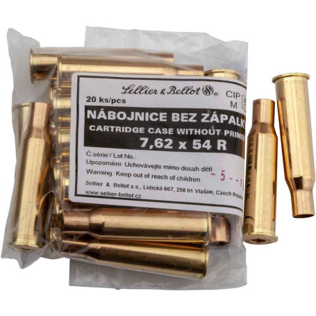 S&B Hülsen 7.62x54 R