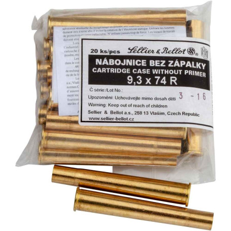 S&B Hülsen 9.3x74 R