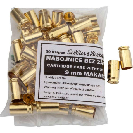 S&B Hülsen 9 mm Makarov