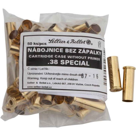 S&B Hülsen .38 Spec