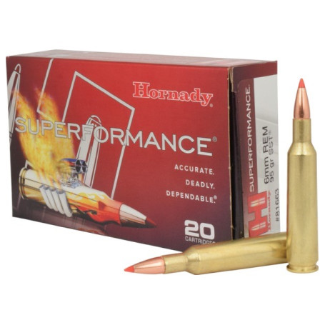 Hornady 6 mm Rem SPF 95 gr SST