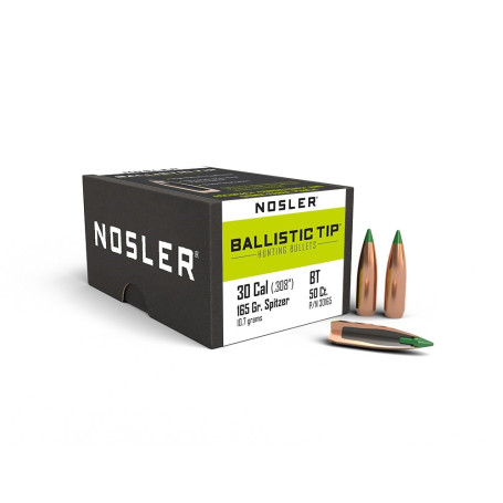 Nosler Ballistic Tip Hunting .308 165 gr