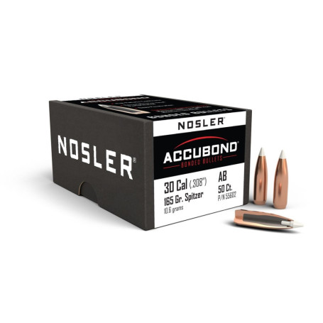 Nosler Accubond .308 10.7 g 165 gr