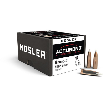 Nosler Accubond 6 mm 5.8 g 90 gr