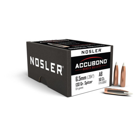 Nosler Accubond 6.5 mm 8.4 g 130 gr