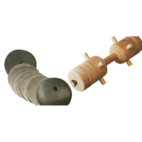 Eisenscheiben für Apportierbock