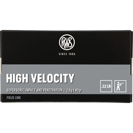 RWS High Velocity .22lr 2.6 g 40 gr