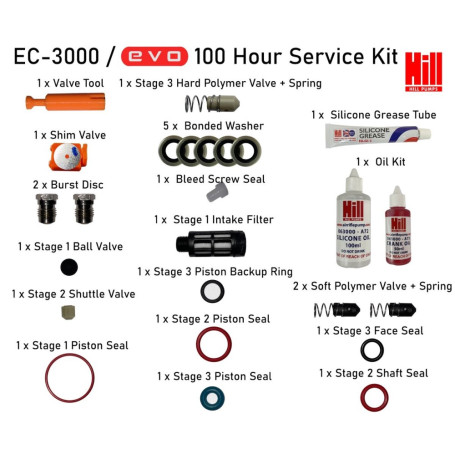 Hill Evo-310 100 Hour Service Kit