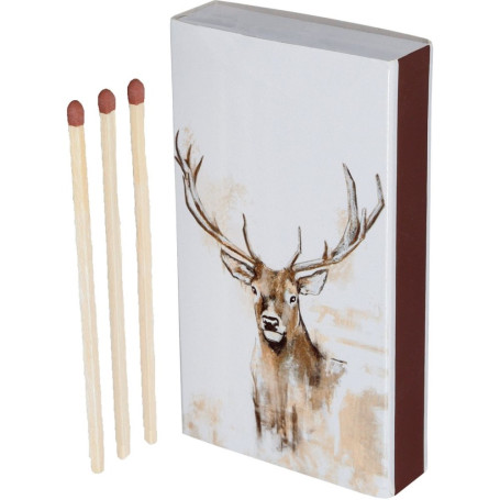 Streichhölzer Rothirsch
