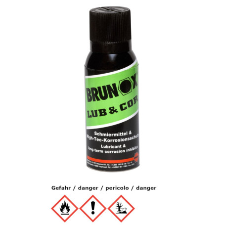 Brunox LUB&COR 100 ml grün Spray