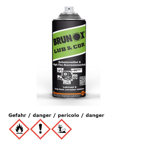 Brunox LUB&COR 100ml vert Spray