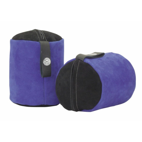 ahg Kniend Rolle aus Veloursleder