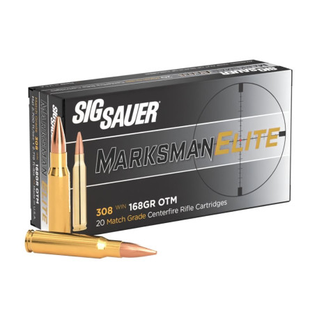 SIG Sauer .308 Win Elite Match 168 gr OTM