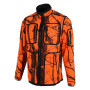 House of Hunting  Wendbare Fleecejacke Camo Blaze