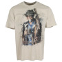 Almtracht T-Shirt Albert sand