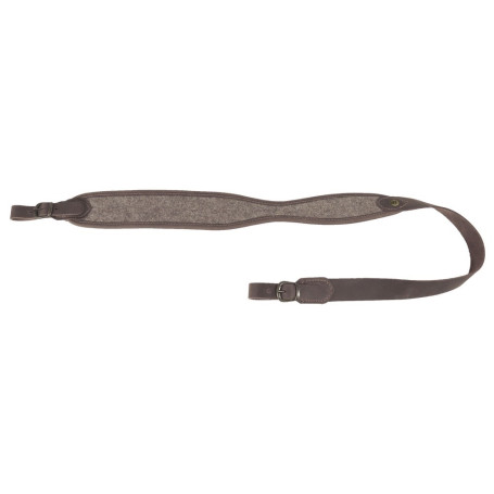 AKAH Gewehrriemen Wollfilz genoppt tailliert