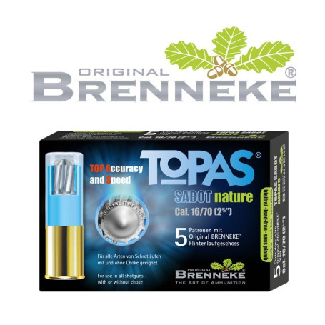 Brenneke TOPAS Sabot nature 16/70