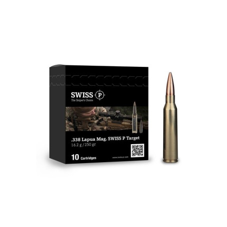SWISS P .338 Lapua Target 16.2 g 250 gr