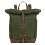 AKAH Rolltop-Rucksack aus Canvas