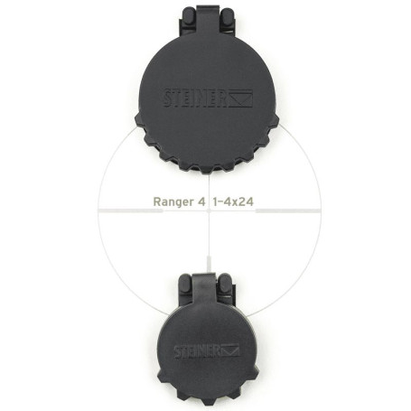 Steiner Ranger 4 Flip Cover 1-4x24
