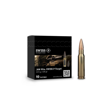 SWISS P .308 Win Target 10.9 g 168 gr