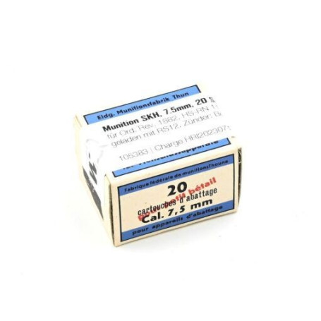 SKH 7.5 mm Revolver Swiss HS-RN 110 gr