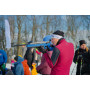 Ecoaims Biathlon Rifle Set mit Füssen