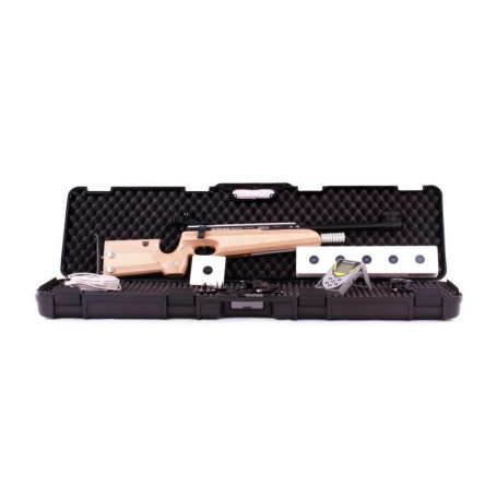 Ecoaims Biathlon Rifle Set Holzschaft