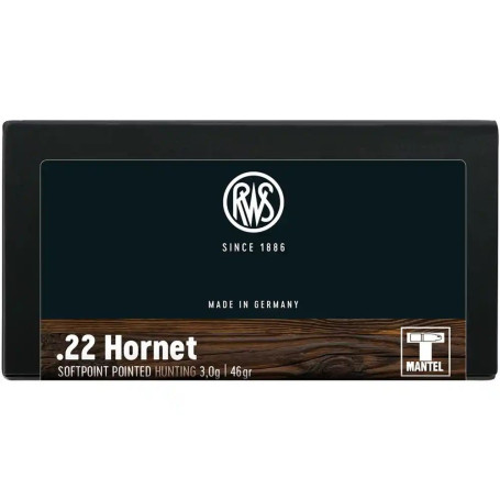 RWS .22 Hornet TMS 3.0 g